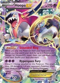 Hoopa EX - XY - Ancient Origins - Pokemon card
