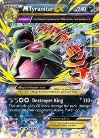 M Tyranitar EX - XY - Ancient Origins - Pokemon card