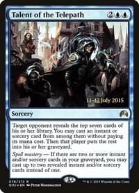 Talent of the Telepath - Prerelease Cards - Magic: The Gathering card