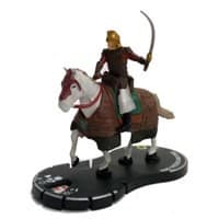 King Theoden and Steed - Lord of the Rings: The Two Towers - Heroclix card