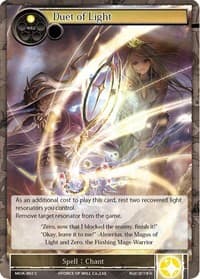 Duet of Light - The Millennia of Ages - Force of Will card