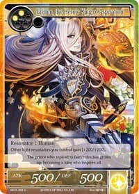 Grimm, the Heroic King of Aspiration - The Millennia of Ages - Force of Will card