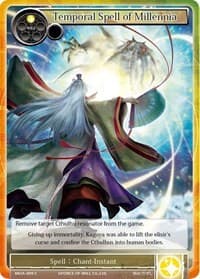 Temporal Spell of Millennia - The Millennia of Ages - Force of Will card