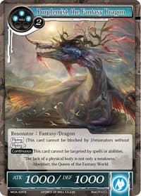 Purplemist, the Fantasy Dragon - The Millennia of Ages - Force of Will card