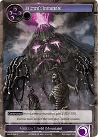 Mount Immortal - The Millennia of Ages - Force of Will card