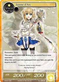 Jeanne d'Arc - Vingolf -Engage Knights- - Force of Will card