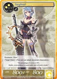 Siegfried - Vingolf -Engage Knights- - Force of Will card