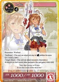 Lu Bu (SR) - Vingolf -Engage Knights- - Force of Will card