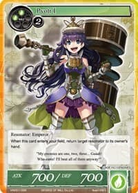 Pyotr I - Vingolf -Engage Knights- - Force of Will card