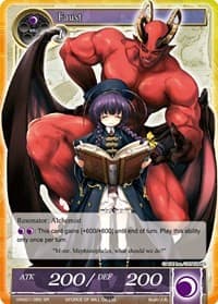 Faust (SR) - Vingolf -Engage Knights- - Force of Will card