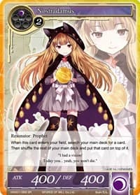 Nostradamus (SR) - Vingolf -Engage Knights- - Force of Will card