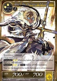 Abel, the Avenger of Gods - The Moon Priestess Returns - Force of Will card