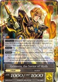 Pandora, the Weaver of Myth // Grimmia, the Savior of Myth - The Moon Priestess Returns - Force of Will card