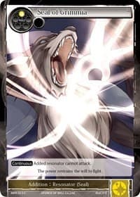 Seal of Grimmia - The Moon Priestess Returns - Force of Will card