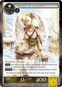 Speaker of Creation - The Moon Priestess Returns - Force of Will card