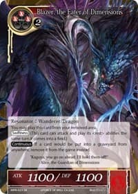 Blazer, the Eater of Dimensions - The Moon Priestess Returns - Force of Will card