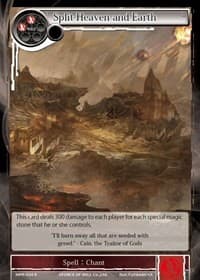 Split Heaven and Earth - The Moon Priestess Returns - Force of Will card