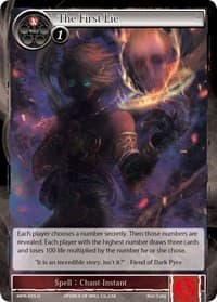 The First Lie - The Moon Priestess Returns - Force of Will card