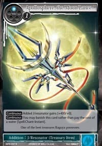 Apollosphere, the Moon Lance - The Moon Priestess Returns - Force of Will card
