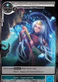 Glimpse of Kaguya - The Moon Priestess Returns - Force of Will card