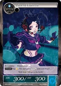 Pilot of Universe - The Moon Priestess Returns - Force of Will card