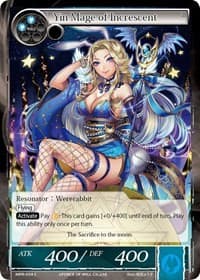 Yin Mage of Increscent - The Moon Priestess Returns - Force of Will card