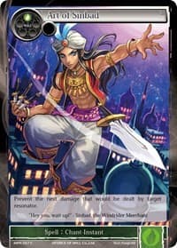 Art of Sinbad - The Moon Priestess Returns - Force of Will card