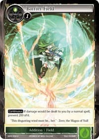 Barrier Field - The Moon Priestess Returns - Force of Will card