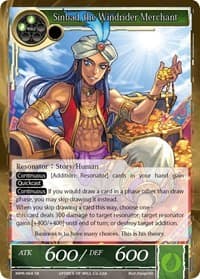 Sinbad, the Windrider Merchant - The Moon Priestess Returns - Force of Will card