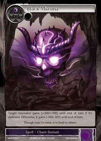 Black Miasma - The Moon Priestess Returns - Force of Will card