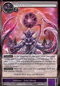 Black Moon - The Moon Priestess Returns - Force of Will card