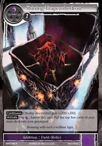 Shining Trapezohedron - The Moon Priestess Returns - Force of Will card