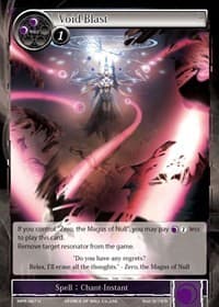 Void Blast - The Moon Priestess Returns - Force of Will card