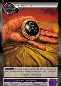 Yellow Sign - The Moon Priestess Returns - Force of Will card