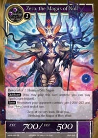 Zero, the Magus of Null - The Moon Priestess Returns - Force of Will card