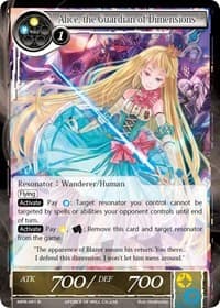 Alice, the Guardian of Dimensions - The Moon Priestess Returns - Force of Will card