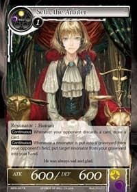 Seth, the Arbiter - The Moon Priestess Returns - Force of Will card