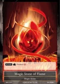 Magic Stone of Flame - The Moon Priestess Returns - Force of Will card