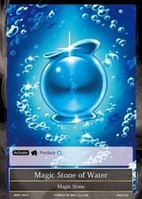 Magic Stone of Water - The Moon Priestess Returns - Force of Will card