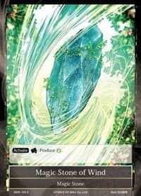 Magic Stone of Wind - The Moon Priestess Returns - Force of Will card