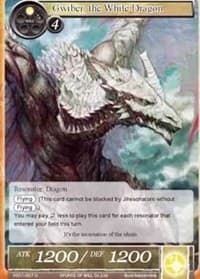 Gwiber, the White Dragon - Dual Deck: Faria & Melgis - Force of Will card