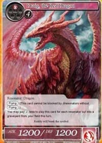 Draig, the Red Dragon - Dual Deck: Faria & Melgis - Force of Will card