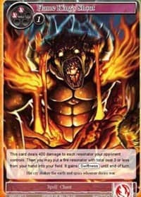Flame King's Shout - Dual Deck: Faria & Melgis - Force of Will card