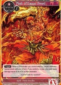 Flash of Demon Sword - Dual Deck: Faria & Melgis - Force of Will card