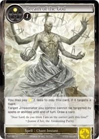 Breath of the God - The Castle and The Two Towers - Force of Will card