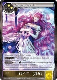 Sleeping Beauty - The Castle and The Two Towers - Force of Will card