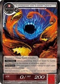 Fthaggua, the Flame Spirit - The Castle and The Two Towers - Force of Will card