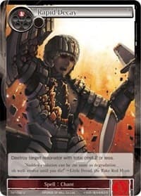 Rapid Decay - The Castle and The Two Towers - Force of Will card