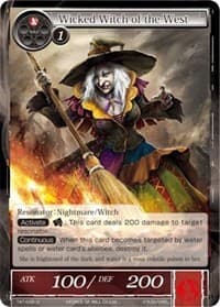Wicked Witch of the West - The Castle and The Two Towers - Force of Will card