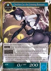 Cheshire Cat, the Grinning Remnant - The Castle and The Two Towers - Force of Will card